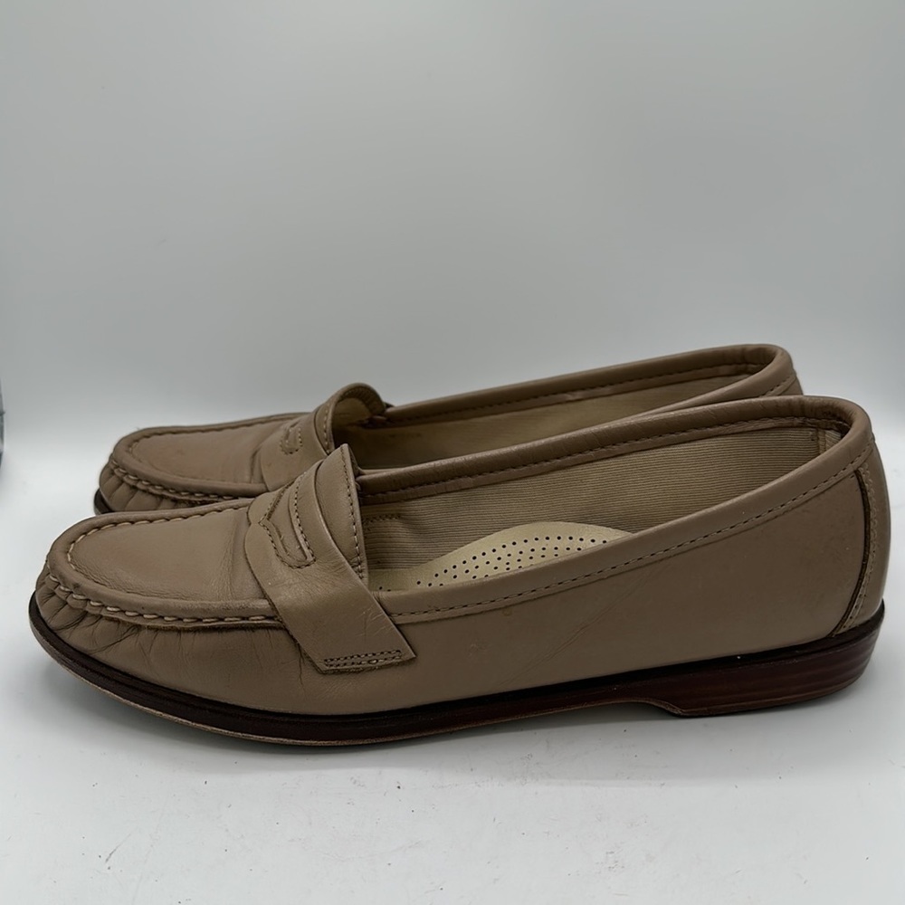 SAS Tripad Comfort tan penny loafers, size 6.5N - Picture 3 of 9